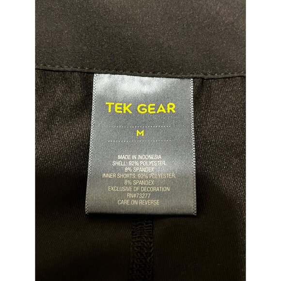 Tek Gear Black Active Skort With Pockets & Zippers Size M - Picture 4 of 5